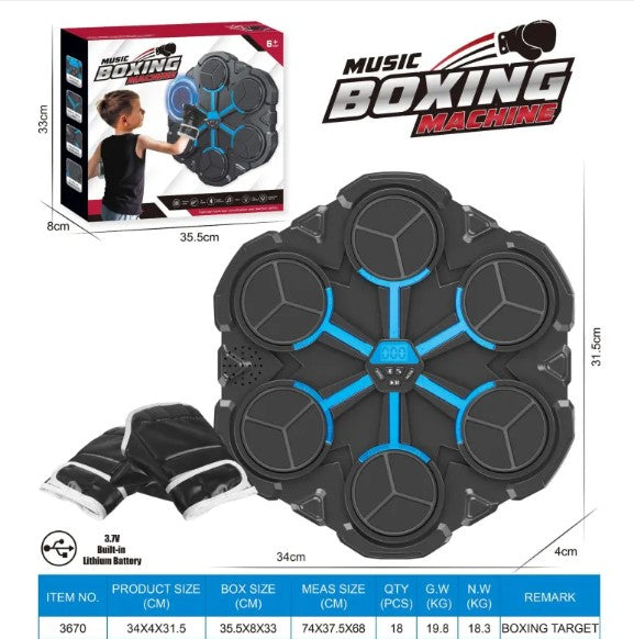Macchina da boxe con bersaglio