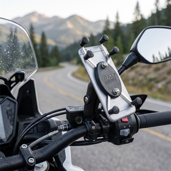 Universal Anti-Theft Phone Holder for Motorcycles & Bikes
