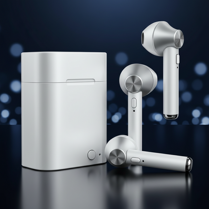 Auricolari Bluetooth wireless D012 TWS con custodia di ricarica