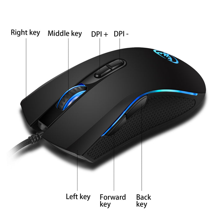 RGB Wired Gaming Mouse – eSports Design