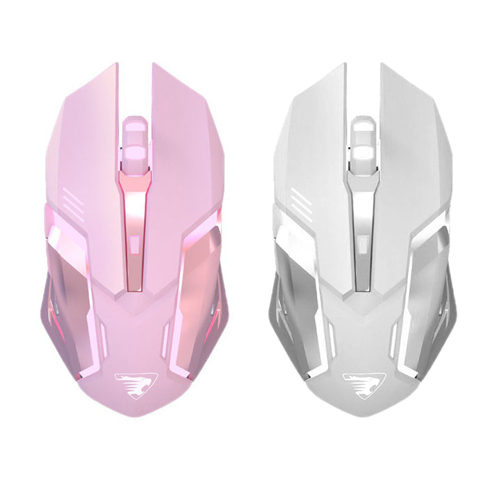Mouse da gaming silenzioso wireless Bluetooth dual-mode