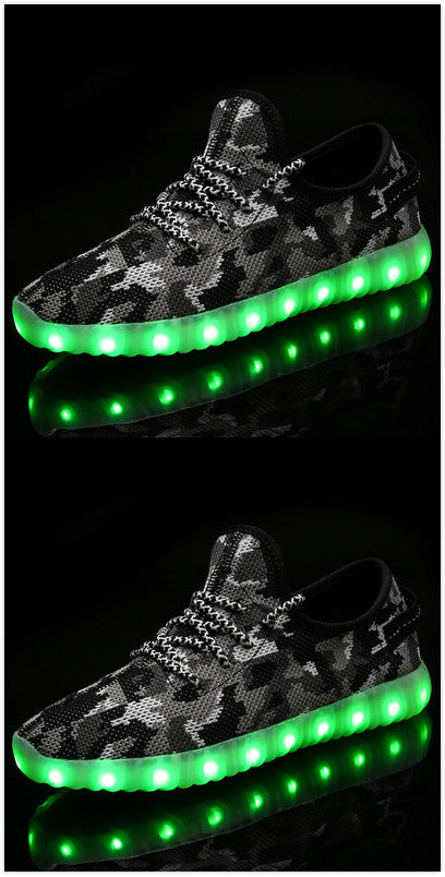 LED Light-Up Casual Shoes for Kids and Adults