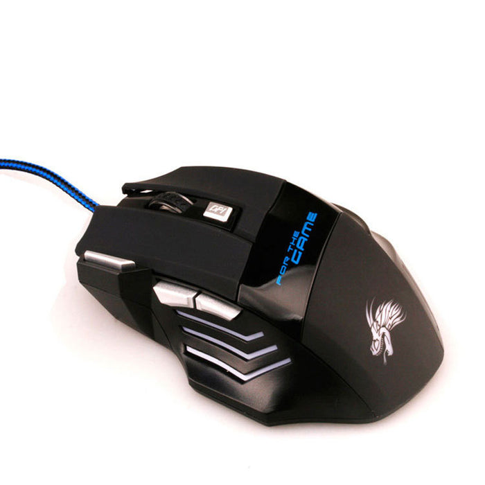 Unleash your gaming potential with the 7-Color LED USB Wired Gaming Mouse! 🎮🖱️ #Gaming #Mouse #LED #USB