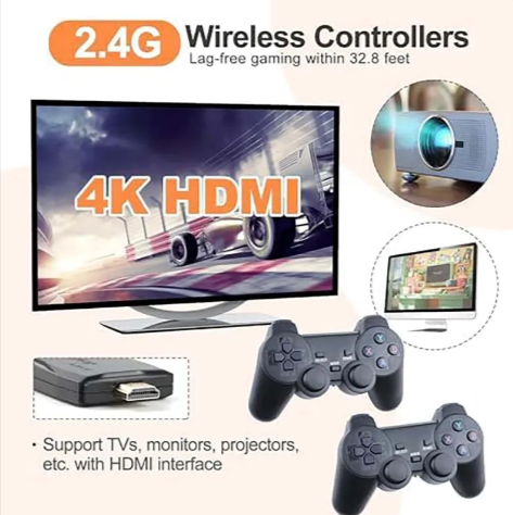 M8 Console di Gioco Portatile con Controller Wireless (64GB)