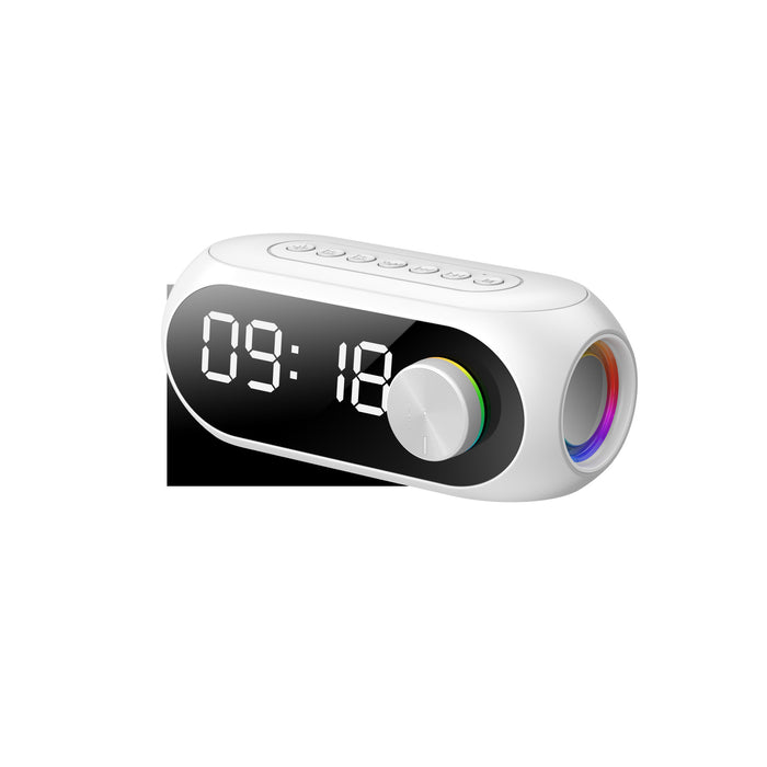 Orologio con specchio wireless e altoparlante Bluetooth - Subwoofer portatile