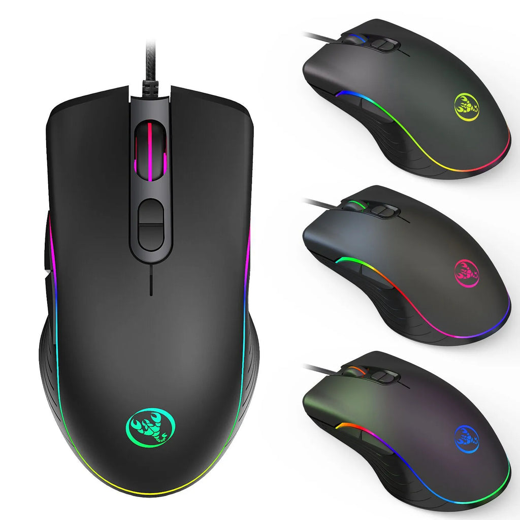 Mouse da Gaming Cablato Luminoso