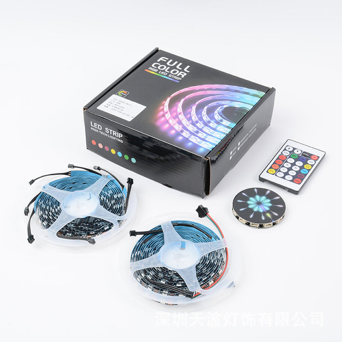 Striscia luminosa LED per fuochi d'artificio Bluetooth con controllo musicale