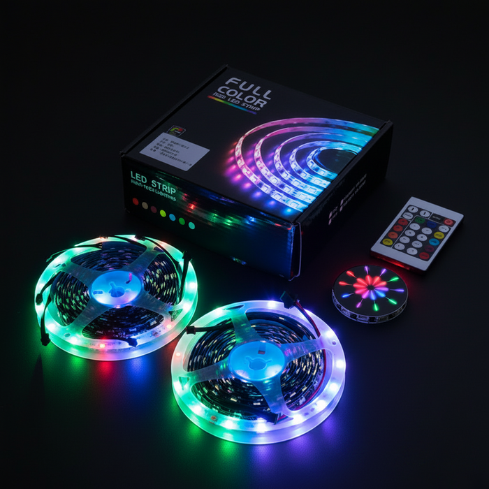 Striscia luminosa LED per fuochi d'artificio Bluetooth con controllo musicale
