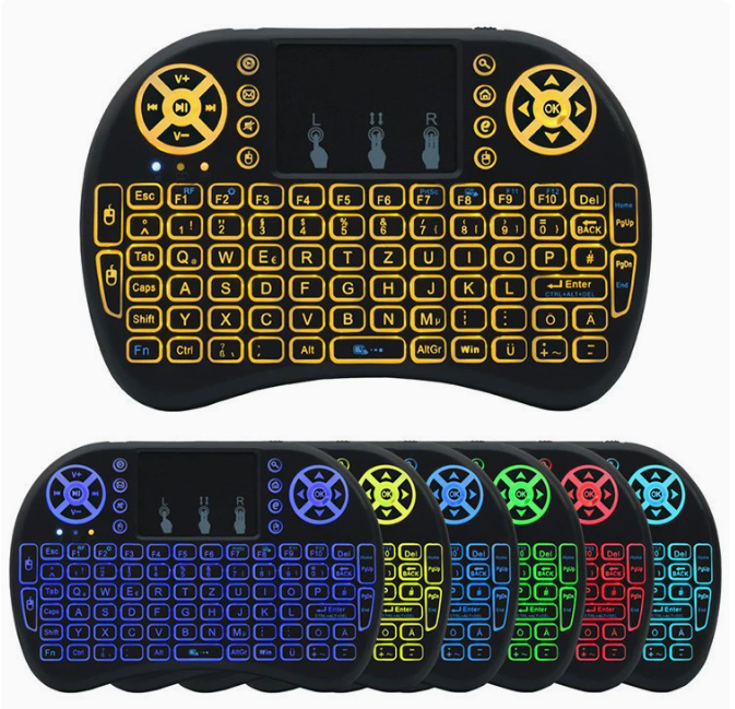 Smart TV Box con Mini Tastiera Wireless