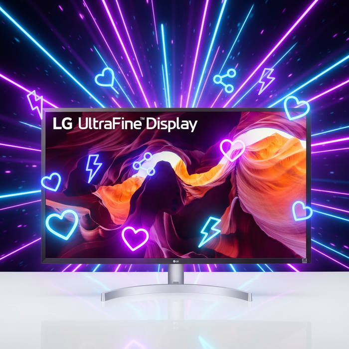 LG 27-inch 4K UHD IPS Monitor – 27UL500-W