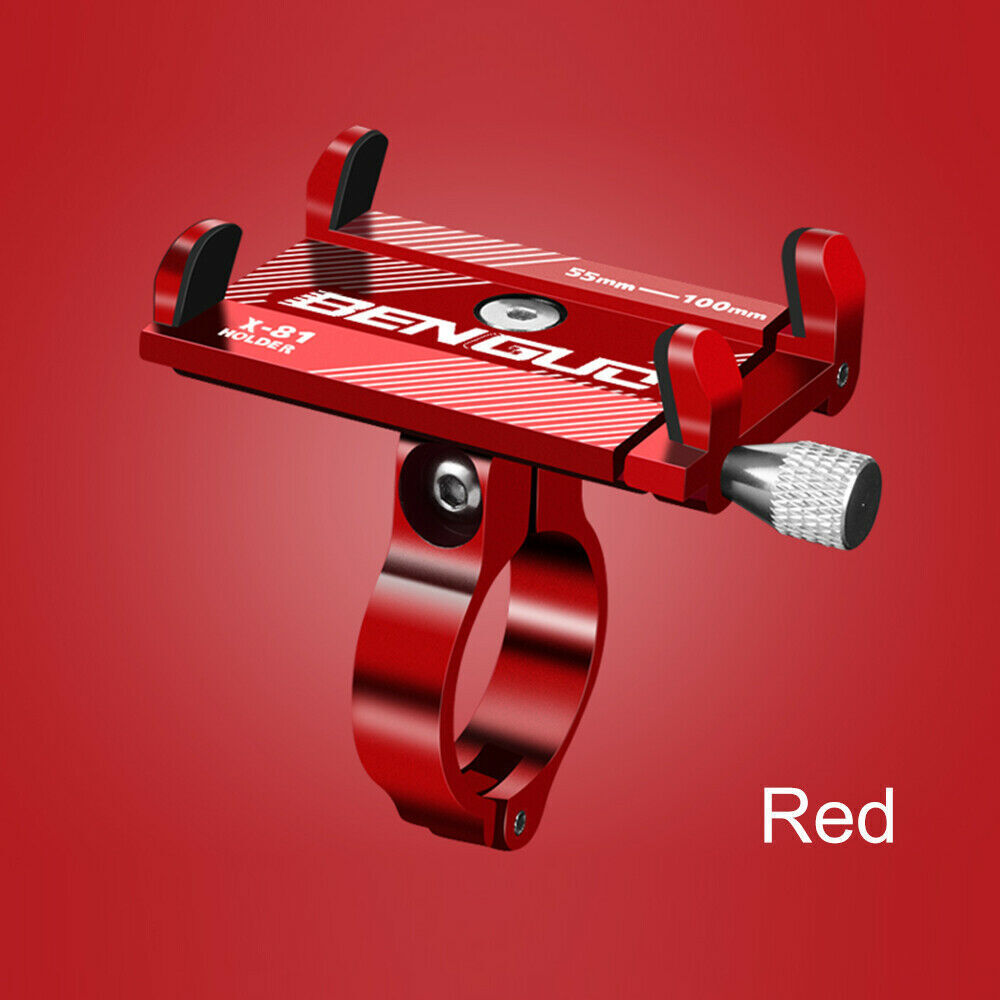 Supporto da Manubrio in Alluminio per Moto Bici Bicicletta Cellulare GPS