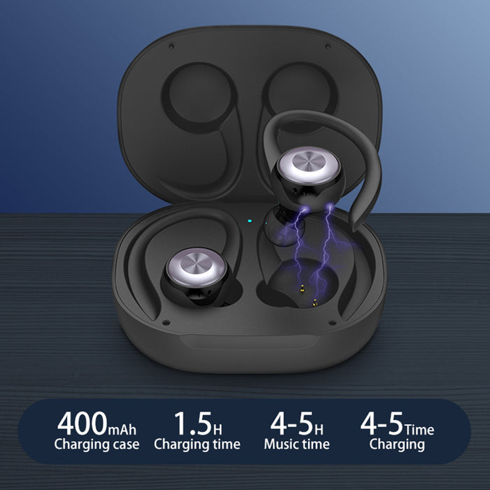 Auricolari Bluetooth TWS impermeabili con custodia di ricarica