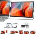 Iryreafer Laptop Screen Extender 11.6 Inch Mini Game Monitor 360° Rotatable Attachable Portable Monitor Extender for Laptop Compatible with Mac PC Chrome Powered by USB or Mini HDMI Port