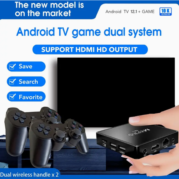 BV M8 Pro MINI Retro Game Console with HDMI Output