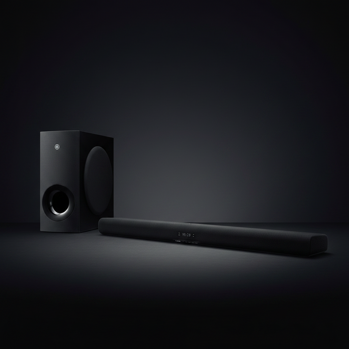 Soundbar Yamaha SR-B40A Dolby Atmos con subwoofer wireless (Nero).