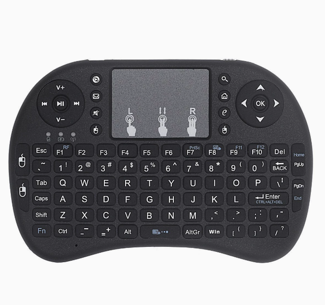 Smart TV Box con Mini Tastiera Wireless
