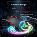 Mouse da Gaming Cablato Luminoso
