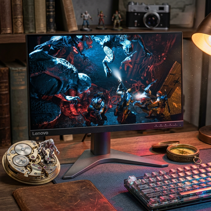 Lenovo 24.5-inch Gaming Monitor – High Refresh Rate