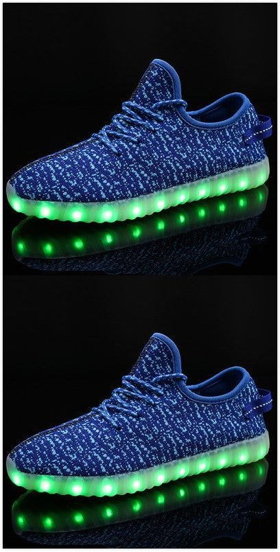 LED Light-Up Casual Shoes for Kids and Adults