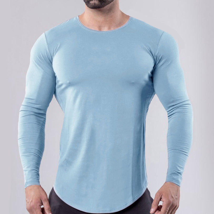 Muscle Brothers Long Sleeve Athletic T-Shirt for Men