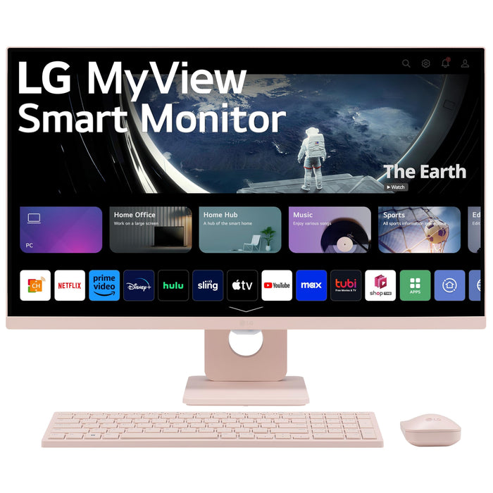 LG MyView 27-Inch FHD IPS Smart Monitor – webOS