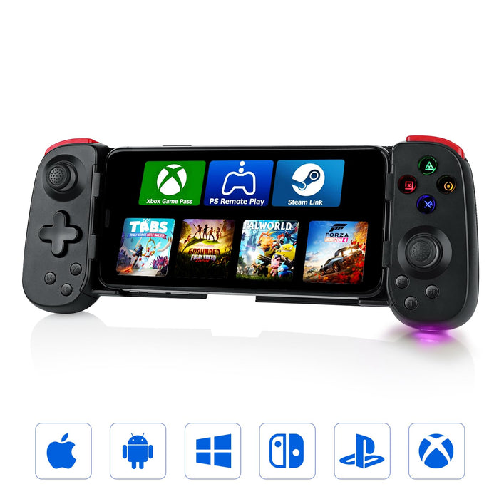 Controller di gioco mobile Bluetooth per iOS e Android
