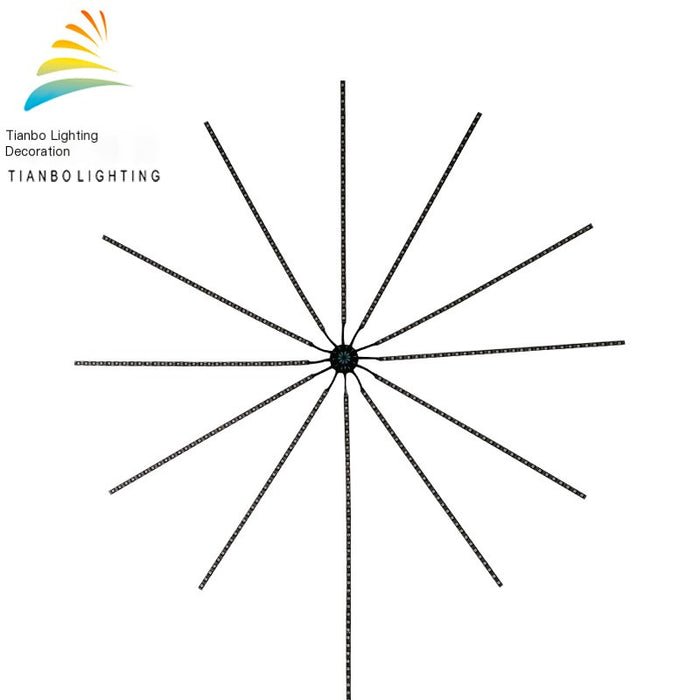 Striscia luminosa LED per fuochi d'artificio Bluetooth con controllo musicale
