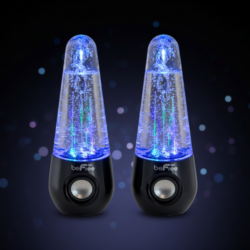 Altoparlante Bluetooth con luci LED e acqua danzante beFree Sound