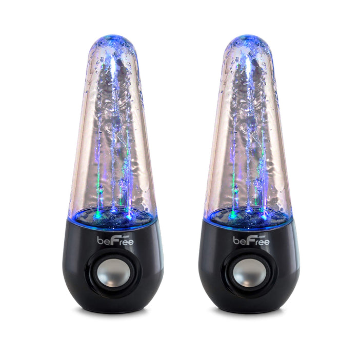 Altoparlante Bluetooth con luci LED e acqua danzante beFree Sound