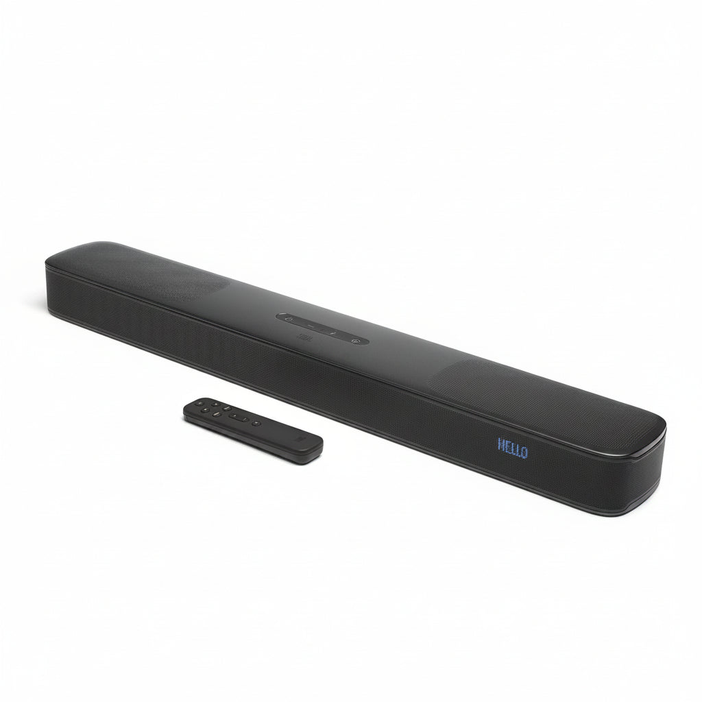 JBL Bar 5.0 MultiBeam Soundbar with Virtual Dolby Atmos - Black (Refurbished).