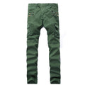 Men's Ripped Slim Fit Denim Jeans