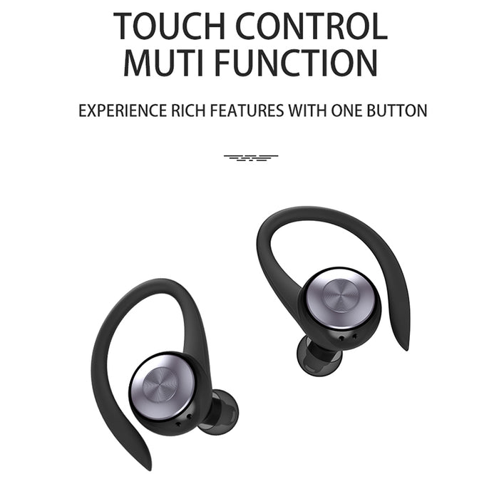 Auricolari Bluetooth TWS impermeabili con custodia di ricarica