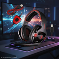 Cuffie gaming over-ear