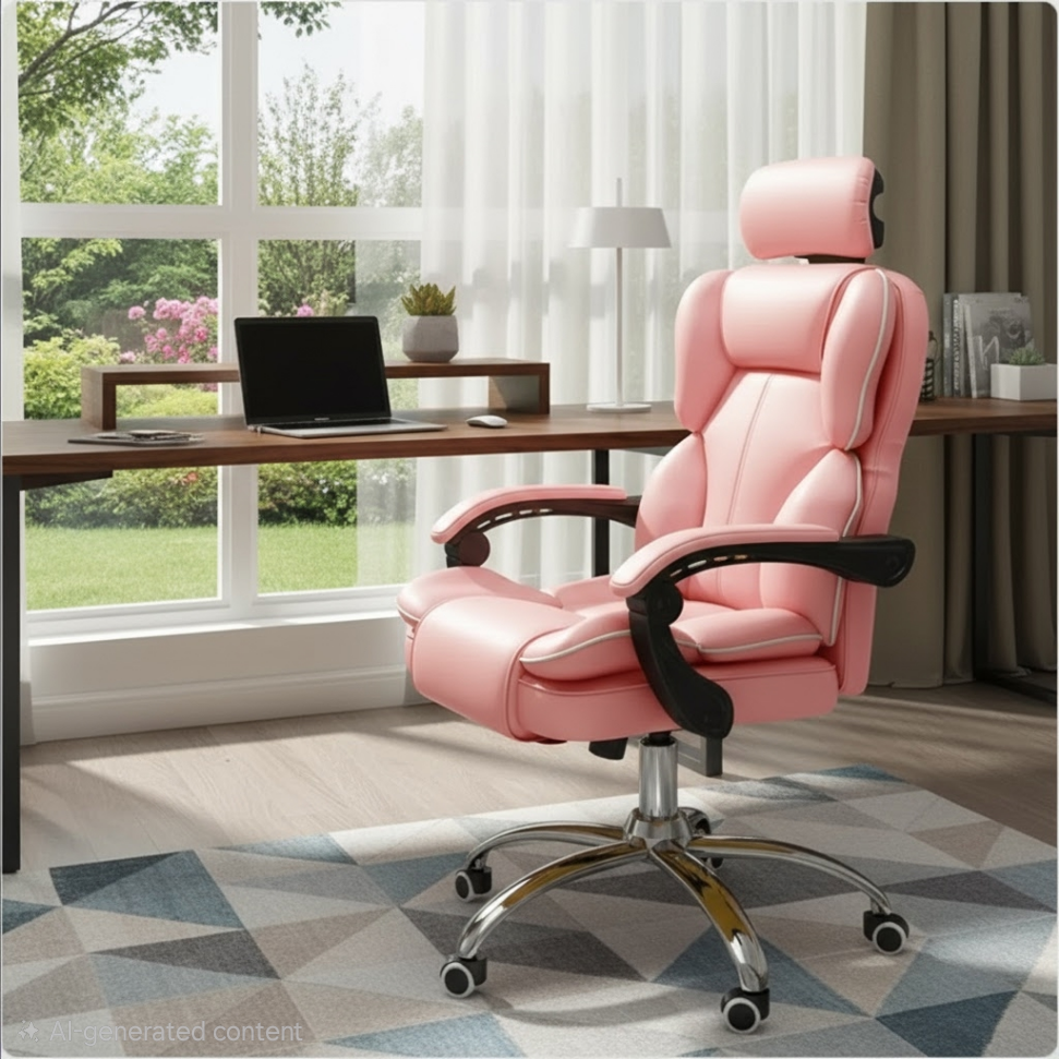 Sedia da gaming ergonomica con schienale confortevole