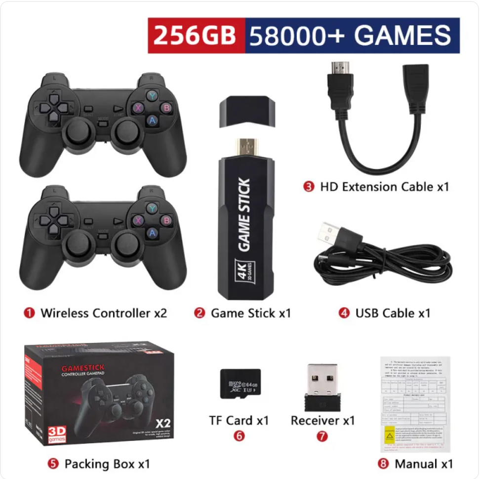 Console da gioco wireless HD GD1024G