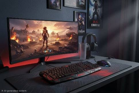 Tastiera da gaming con retroilluminazione a LED