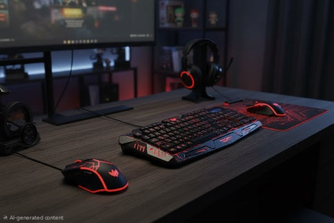 Tastiera da gaming con retroilluminazione a LED