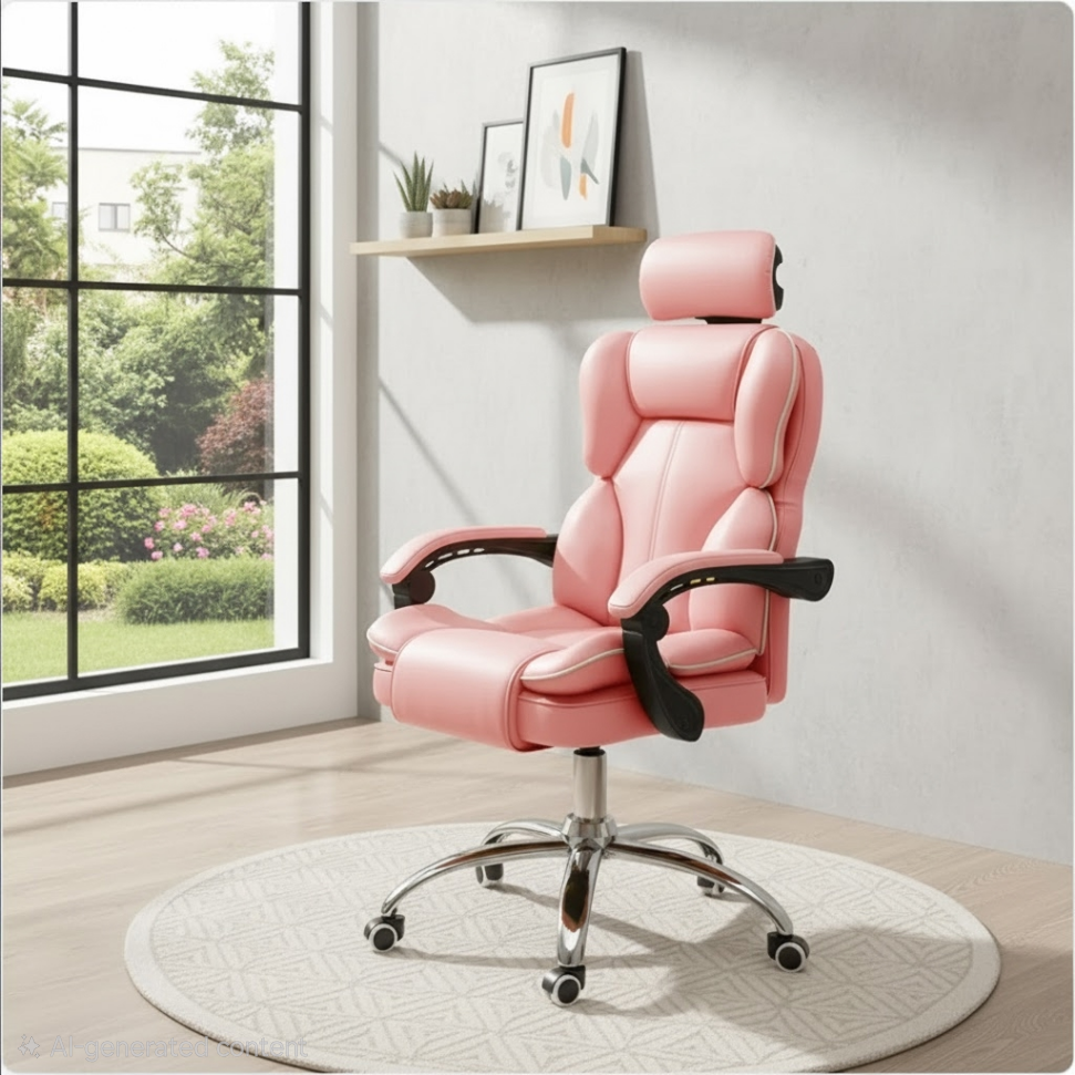 Sedia da gaming ergonomica con schienale confortevole