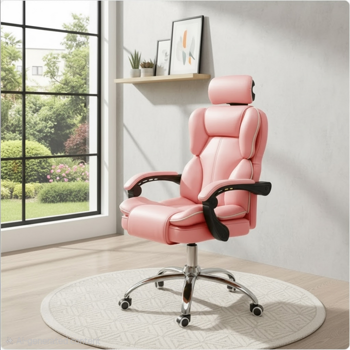 Sedia da gaming ergonomica con schienale confortevole